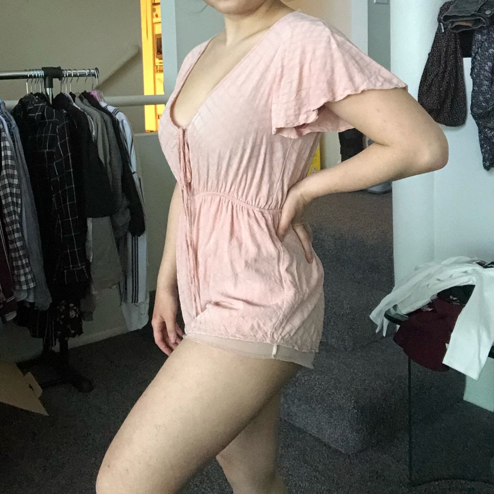 Boutique Audrey 3+1 Pink Romper